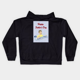 Number 1 Dad Kids Hoodie